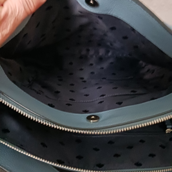 Kate Spade Monet blue pebbled leather shoulders bag - Picture 6 of 15